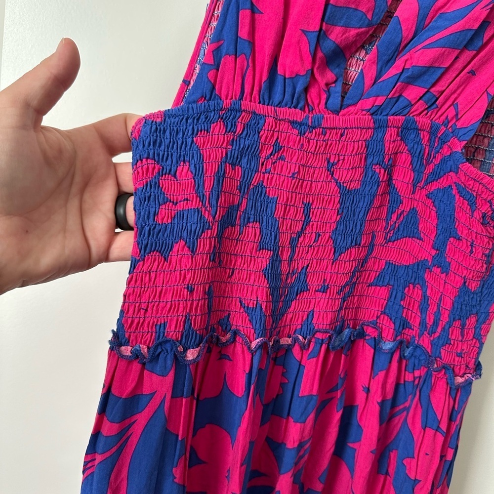 Abel the Label Anthropologie Maxi Floral Tiered Dress Size XS - Picture 8 of 8